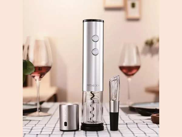 درب باز کن بطری چند کاره شیائومی XIAOMI Circle Joy CJ-TZ02 Stainless Steel Electric Bottle Opener - تصویر 13