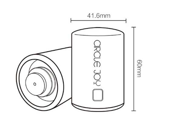 درب باز کن بطری چند کاره شیائومی XIAOMI Circle Joy CJ-TZ02 Stainless Steel Electric Bottle Opener - تصویر 23