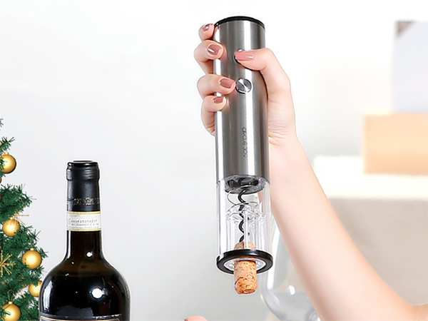 درب باز کن بطری چند کاره شیائومی XIAOMI Circle Joy CJ-TZ02 Stainless Steel Electric Bottle Opener - تصویر 3