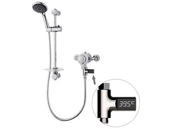 دماسنج دیجیتال آب گرم دوش حمام A little creativity shower electronic thermometer baby bath digital display BD-LS-05 - تصویر 2