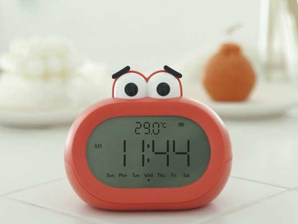 ساعت زنگ‌دار فانتزی رومیزی Alarm Clock Intelligent Multifunctional BD-AC-03 - تصویر 11
