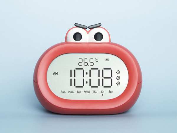 ساعت زنگ‌دار فانتزی رومیزی Alarm Clock Intelligent Multifunctional BD-AC-03 - تصویر 13