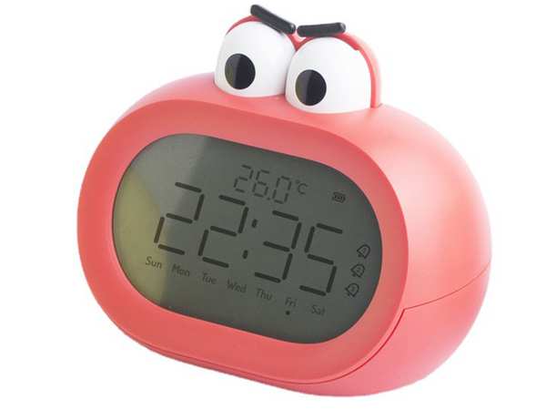 ساعت زنگ‌دار فانتزی رومیزی Alarm Clock Intelligent Multifunctional BD-AC-03 - تصویر 16