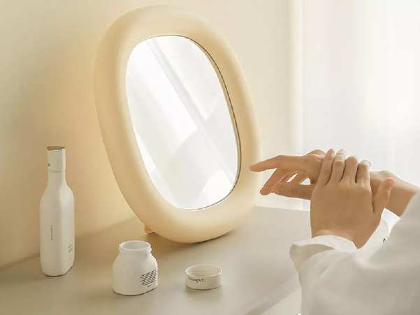 آینه آرایشی بزرگ رومیزی و دیواری با وضوح بالا MUID Bubble Mirror Makeup Desktop High Definition H-M-06