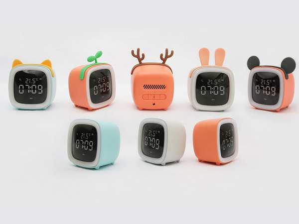 ساعت زنگ‌دار رومیزی دیجیتال Cute digital study alarm clock BD-AC-02 - تصویر 11