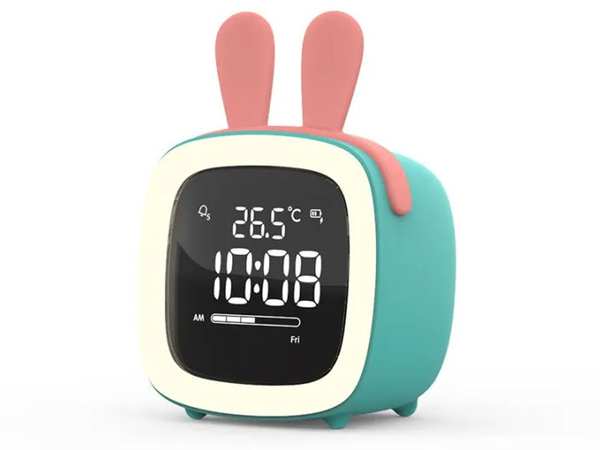 ساعت زنگ‌دار رومیزی دیجیتال Cute digital study alarm clock BD-AC-02 - تصویر 18