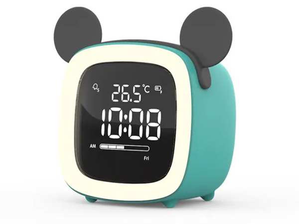 ساعت زنگ‌دار رومیزی دیجیتال Cute digital study alarm clock BD-AC-02 - تصویر 23