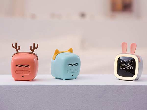 ساعت زنگ‌دار رومیزی دیجیتال Cute digital study alarm clock BD-AC-02 - تصویر 5