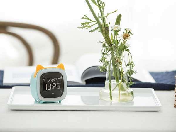 ساعت زنگ‌دار رومیزی دیجیتال Cute digital study alarm clock BD-AC-02 - تصویر 7