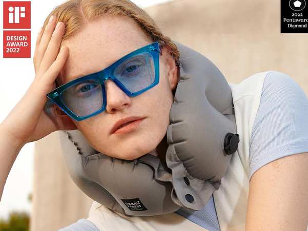 بالش مسافرتی دور گردنی Pocket Inflatable Neck Pillow NP003