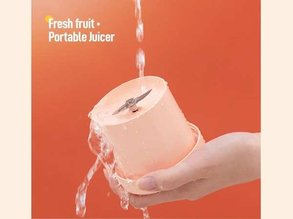 شیکر و آبمیوه گیری شارژی قابل حمل 450 میلی لیتر Fresh Fruit Portable Juicer 233 - تصویر 13