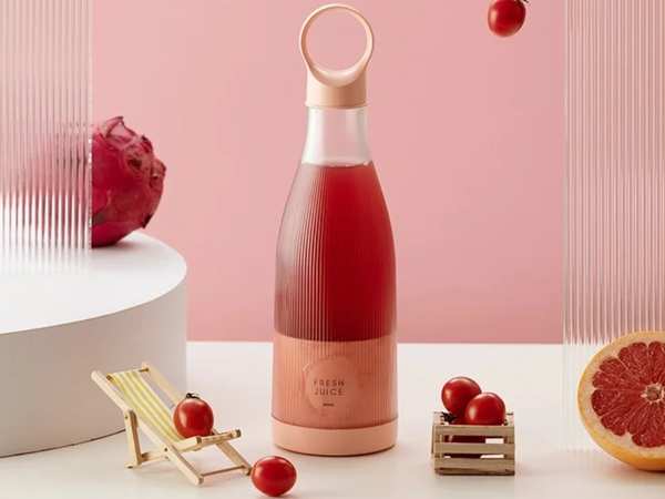 شیکر و آبمیوه گیری شارژی قابل حمل 450 میلی لیتر Fresh Fruit Portable Juicer 233 - تصویر 8