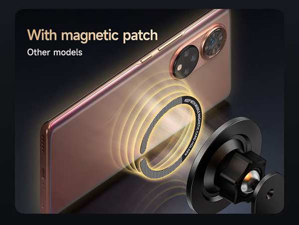 هولدر مگنتی گوشی موبایل تاشو داخل خودرو مک دودو MCDODO CM-5060 Biotite Series Magnetic Car Mount - تصویر 10