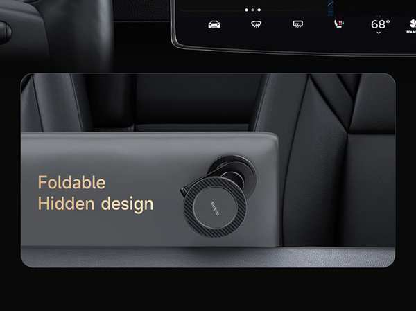هولدر مگنتی گوشی موبایل تاشو داخل خودرو مک دودو MCDODO CM-5060 Biotite Series Magnetic Car Mount - تصویر 7