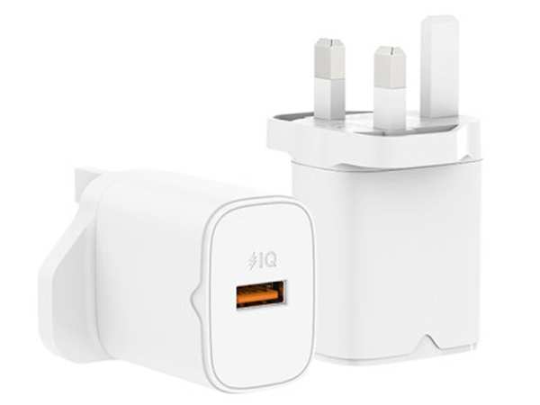 شارژر دیواری فست یو اس بی 18 وات رسی RECCI RC51U 18W QC3.0 QUICK CHARGER