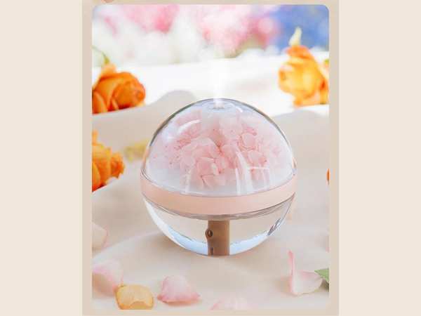 دستگاه مرطوب کننده، خوشبوکننده هوا و چراغ خواب رانمِی Runmei LLD-J225 eternal flower humidifier - تصویر 12