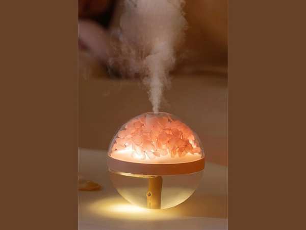 دستگاه مرطوب کننده، خوشبوکننده هوا و چراغ خواب رانمِی Runmei LLD-J225 eternal flower humidifier - تصویر 17