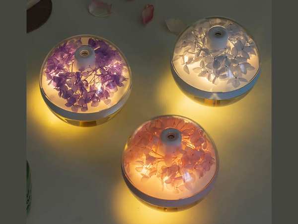 دستگاه مرطوب کننده، خوشبوکننده هوا و چراغ خواب رانمِی Runmei LLD-J225 eternal flower humidifier - تصویر 3