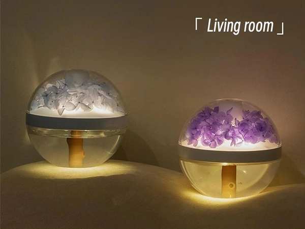 دستگاه مرطوب کننده، خوشبوکننده هوا و چراغ خواب رانمِی Runmei LLD-J225 eternal flower humidifier - تصویر 5