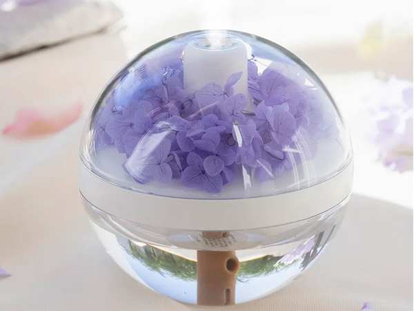 دستگاه مرطوب کننده، خوشبوکننده هوا و چراغ خواب رانمِی Runmei LLD-J225 eternal flower humidifier - تصویر 9