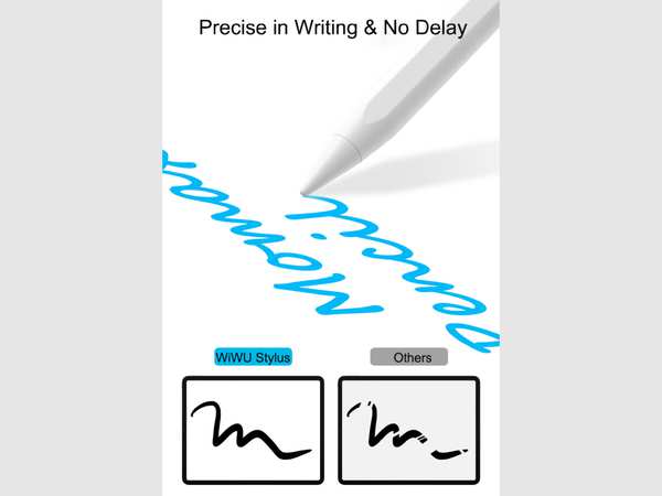 قلم لمسی آیپد ویوو WiWU Pencil L Pro Palm Rejection Stylus - تصویر 5