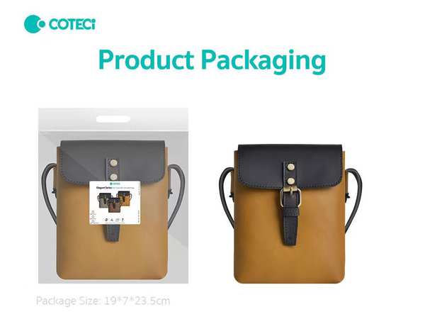 کیف دوشی ضدآب کوتتسی COTEETCI ELEGANT SERIES MINI SHOULDER BAG 14063 - تصویر 3