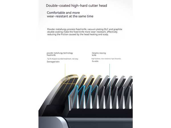 ماشین اصلاح مو و ریش تراش شیائومیXiaomi Mijia Hair Clipper 2 MJGHHC2LF - تصویر 15