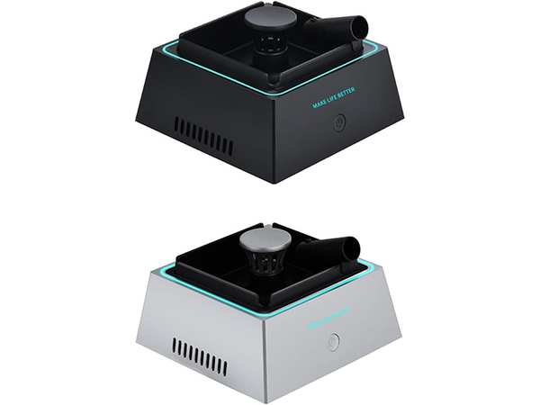 زیرسیگاری تصفیه هوا بدون دود بدون نور الایدی چند منظوره Smokeless 2 in 1 Air Purifier Ashtray Air Purifier Ashtrays with LED Light - تصویر 11