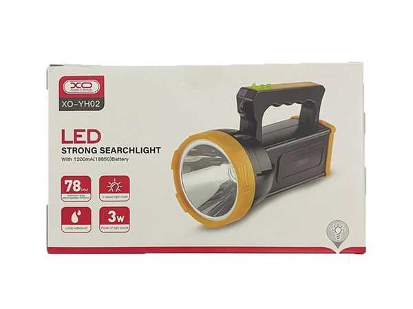چراغ قوه شارژی 1200 میلی آمپر ساعت ایکس او XO YH02 Flashlight 1200mAh - تصویر 9