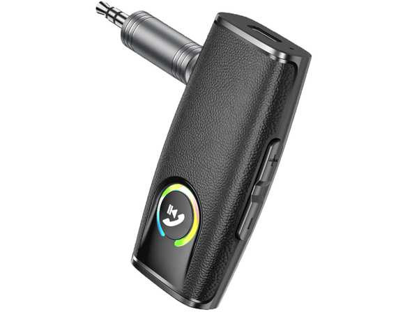 فرستنده و گیرنده بلوتوثی ضبط خودرو با جک 3.5 میلیمتری ارلدام EARLDOM ET-M92 BT 5.1 Transmitter and Receiver 2 in 1 Wireless 3.5mm