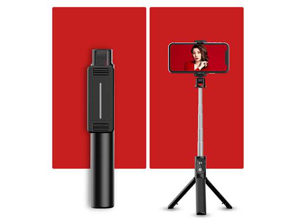 مونوپاد و سه پایه سلفی گوشی موبایل بلوتوثی دارای ریموت ارلدام Earldom Selfie stick ET-ZP23 - تصویر 5