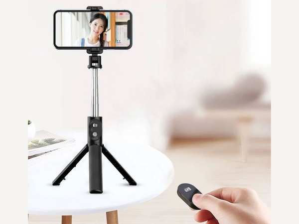 مونوپاد و سه پایه سلفی گوشی موبایل بلوتوثی دارای ریموت ارلدام Earldom Selfie stick ET-ZP23 - تصویر 8