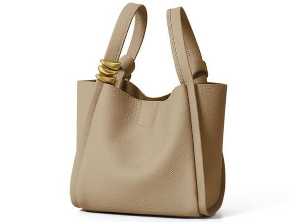 کیف دوشی زنانه چرم با ظرفیت بزرگ women's bag bucket bag autumn and winter single shoulder 4167 برند متفرقه - تصویر 11