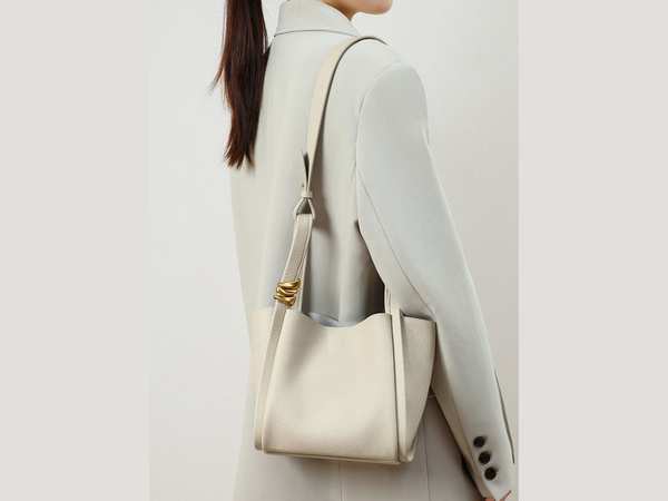 کیف دوشی زنانه چرم با ظرفیت بزرگ women's bag bucket bag autumn and winter single shoulder 4167 برند متفرقه - تصویر 2