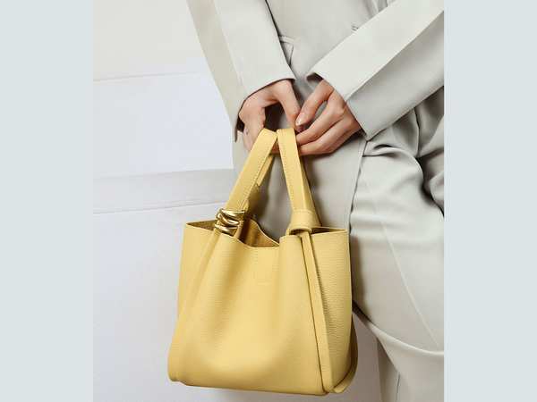 کیف دوشی زنانه چرم با ظرفیت بزرگ women's bag bucket bag autumn and winter single shoulder 4167 برند متفرقه - تصویر 4