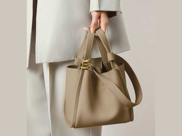 کیف دوشی زنانه چرم با ظرفیت بزرگ women's bag bucket bag autumn and winter single shoulder 4167 برند متفرقه - تصویر 8