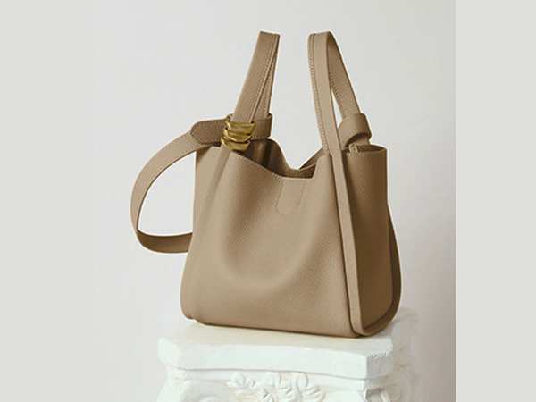 کیف دوشی زنانه چرم با ظرفیت بزرگ women's bag bucket bag autumn and winter single shoulder 4167 برند متفرقه - تصویر 9