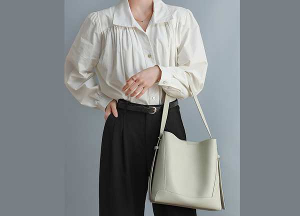 کیف دوشی زنانه چرمی با ظرفیت بزرگ new women's leather shoulder crossbody bag 5478 برند متفرقه - تصویر 12