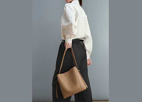 کیف دوشی زنانه چرمی با ظرفیت بزرگ new women's leather shoulder crossbody bag 5478 برند متفرقه - تصویر 3