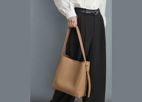کیف دوشی زنانه چرمی با ظرفیت بزرگ new women's leather shoulder crossbody bag 5478 برند متفرقه - تصویر 7