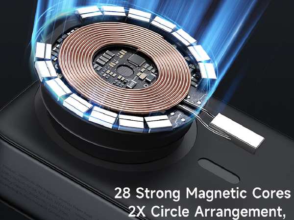 پاور بانک وایرلس مگنتی 20 وات 20000 مک دودو Mcdodo MC-502 Magnetic Wireless Charging 20000mAh 20W - تصویر 11