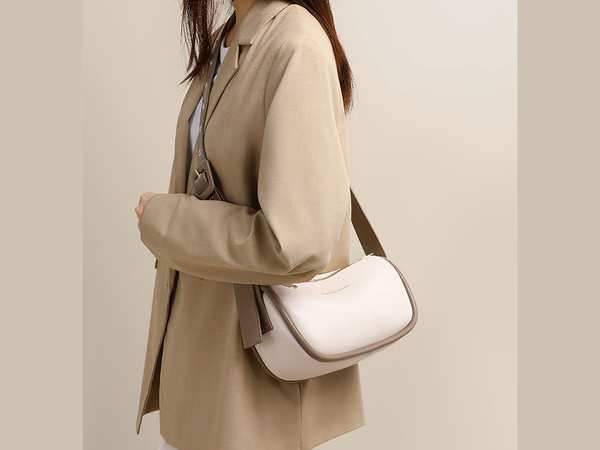 کیف دوشی زنانه کیف دوشی و کراس بادی زنانه و دخترانه چرمی IOS/Aiguoshi new crossbody bags for women 6790 سفید برند متفرقه - تصویر 2