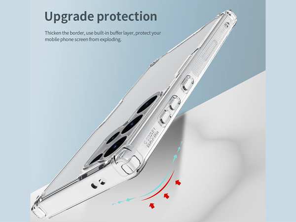 قاب ژله ای سامسونگ اس 24 اولترا نیلکین Nature TPU Pro Series case - تصویر 17