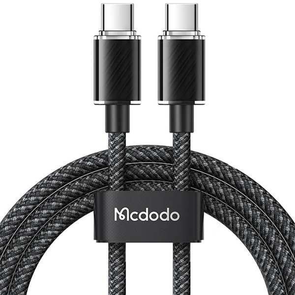 کابل سوپر فست شارژ تایپ سی به تایپ سی 100 وات 1.2 متری مک دودو CA-367