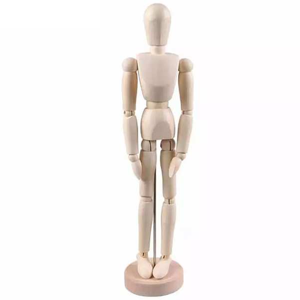 دکوری فانتزی چوبی رومیزی طرح آدمک G-MM5.5/8/12