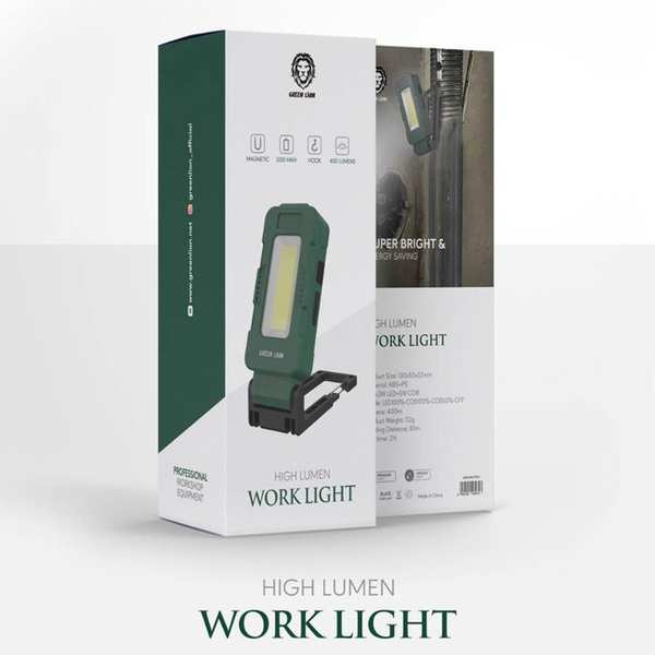 چراغ قوه دارای پایه قابل اتصال و برد 80 متری گرین GNHLWLGTGN - تصویر 2