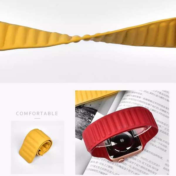 بند چرمی اپل واچ 38/40/41 میلی‌متری سری 1، 2، 3، 4، 5، 6، 7 و اس‌ای کوتتسی W52 WH5292 - تصویر 13