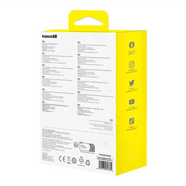 هولدر و شارژ مغناطیسی گوشی موبایل دریچه هوای خودرو بیسوس C40164100121-00 - تصویر 11