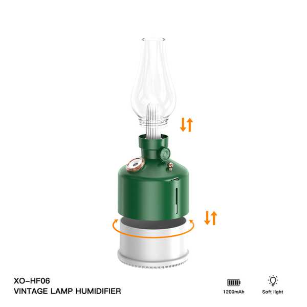 چراغ خواب رومیزی فانتزی طرح چراغ نفتی ایکس او HF06 - تصویر 2