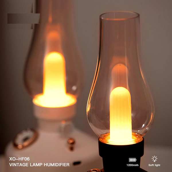 چراغ خواب رومیزی فانتزی طرح چراغ نفتی ایکس او HF06 - تصویر 4